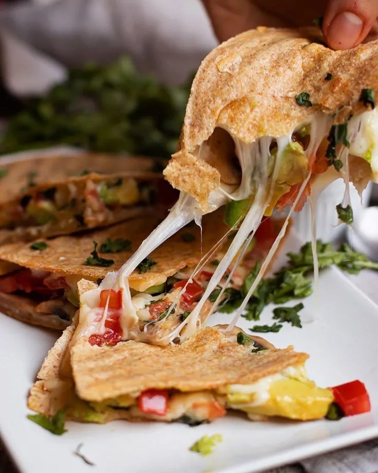 Quesadilla fit en sartén